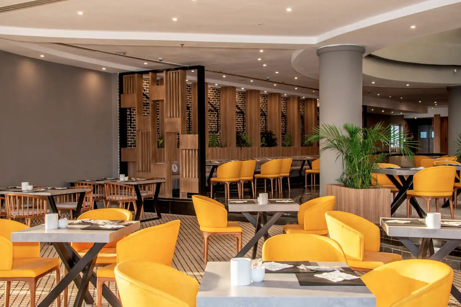 Restaurant van Sunrise Remal Beach