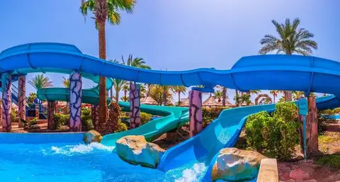 Glijbanen van Golf Beach Resort